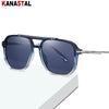Men's Polarized Sunglasses UV400 TR Metal Colorful Square